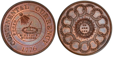 DM Rare Coins original article describes Dickeson Continental Currency Dollar, HK-853. Dm Rare Coins
